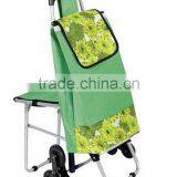 Satin Folding Shopping Bag With Wheels Trolley Bag Supplier in Dubai thumbnail-5