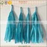 Hot Sale Price High Quality Factory Tissue Paper Tassel for Children Party Decoration