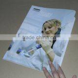 Guangzhou Factory A4 L Shaped Folders, Clear pp Plastic File Folder