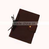 Plaro Style High Quality Business Gifts Cow Logo Leather Notebook thumbnail-2