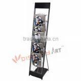 Factory Customized Floor Standing Metal Display Rack for Magazine thumbnail-1