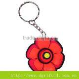 Custom Logo 3d Silicone Keychain