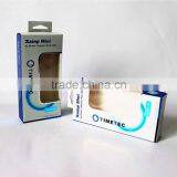 Silver Foiled Card Paper Window Package Box For PowerBank