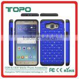 Bling Diamond Phone Case Combo Sky Star PC Silicone Case for Samsung Galaxy J7 J710 thumbnail-2