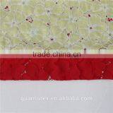 High Quality African French Lace Fabric Wholesale Embroidery Lace George Fabric Nigerian thumbnail-3