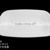 2015 Hot Selling Manufacter Wholeasle OEM Colorful Food 11" Plastic Custom Printed White Plastic Melamine Plate thumbnail-1