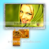A-TOPS 5.0 inch TFT lcd module with I2C capactive touch screen