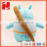 OEM Cute Blue Baby Small Plush Hippo Toy thumbnail-3