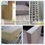 China Building Fireproof Mineral Rigid Insulation Rock Wool for Wall and Roof thumbnail-1