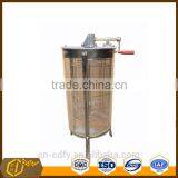 2 Frames Clear Plexiglass Honey Centrifuge /Extractor