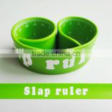 silicone wrist slap ruler for students