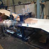 Evaporative cellulose cooling pad production line