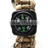 Multifunctional Survival Paracord Compass Bracelet thumbnail-2