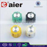 Small Colorful Fluted Point Guitar Plastic Knob With Aluminum Top thumbnail-1