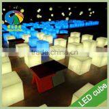 Rechargeable Plastic Furniture Led Cube With 16 Colors Lights thumbnail-3