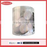 Garland With White Rattan Ball&10 White Led thumbnail-1