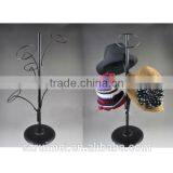 Store Hat Rack Stainless Steel Classic Counters Table Top Hat Stand thumbnail-1