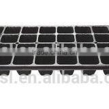 Hydroponics Plant Germination System Using Plastic Germination Trays With Plants in Rockwool thumbnail-2
