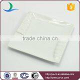 Wholesale Ceramic White Square Restaurant Custom Dinner Plate thumbnail-5