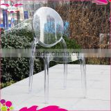 Wholesale clear crystal mirage plastic chair with great price