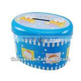 Oval Coin Bank With Lock thumbnail-1