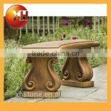 Outdoor Stone Long Bench Seating Chair With Cheap Sale thumbnail-3