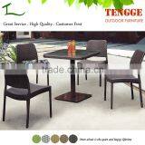 TG-8041 Back Yard Dinning Set 4 Person Rattan Chair and Table Set thumbnail-1