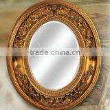 Wooden Classical Hand Carved Wall Mirror, MOQ:1PCS(B70119) thumbnail-1