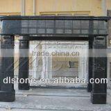 Black Fireplace Mantel Popular in Granite and Marble thumbnail-1