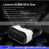 2016 New Arival All in One Virual Reality Glasses VR 3D Headset for Video and Games