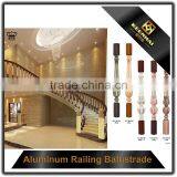 Luxury Design Decorative Powder Coated Aluminum Indoor Stair Railing thumbnail-4