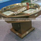 Luxury People Dining Table Steel Marble Dining Table thumbnail-1