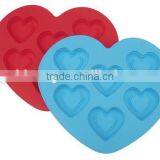 Love Peach Shape Green Non- Pollution Silicone Ice Tray Personalized Custom Silicone Ice Cube Tray thumbnail-2