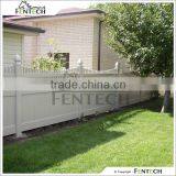 Fentech White Picket Top Plastic Fences for Gardens