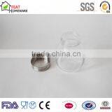 High Quality Glass Food Storage Jar Pot With Metal Cap thumbnail-3
