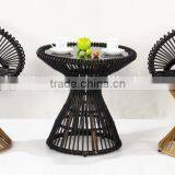 Synthetic Plastic Round Rattan Outdoor Furniture China thumbnail-1