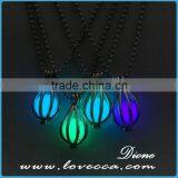 New Arrival Water Drop Glow in the Dark Luminous Necklace Locket Pendant Wholesale thumbnail-1