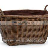 Oval Rattan/wicker Storage Basket Type/ Laundry Basket thumbnail-3
