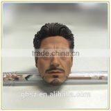 Guo hao hot sale kids toy craft , ironman tony stark resinic head figurine