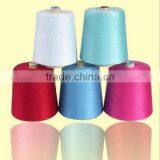 High Quality Dyed Color 21S/2 Combed Pure Cotton Yarn Supplier thumbnail-1