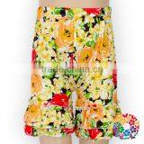 Wholesale Children's Boutique Clothing Blue Soft Summer Baby Girls Ruffle Shorts thumbnail-6