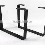 Online Sales Furniture Leg Type Antique Cast Iron Metal Table Base Black U Legs thumbnail-4