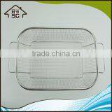 NBRSC Reliable Company Stainless Steel Mesh Roasting Frying Pan Grill Basket thumbnail-2