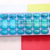 Monthly Keyboard Pill Box for Any Language Printing thumbnail-5