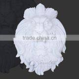 Outdoor Garden Decoration Stone Carving Stone Lion Head Carving