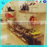 2015 Clear Acrylic Shoe Storage Box, Acrylic Shoe Display Racks thumbnail-3
