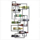 Wall Mount Wine Rack Holder Storage Holds 9 Bottles thumbnail-3
