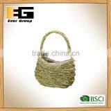 Mini Nature Rattan Basket Garden Planter by Hand-made thumbnail-1