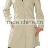 Ladies Long Leather Coats thumbnail-6