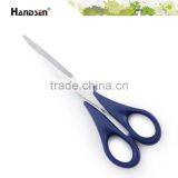 Popular 6-1/2" Plastic ABS Handle Office Blue Scissors thumbnail-1